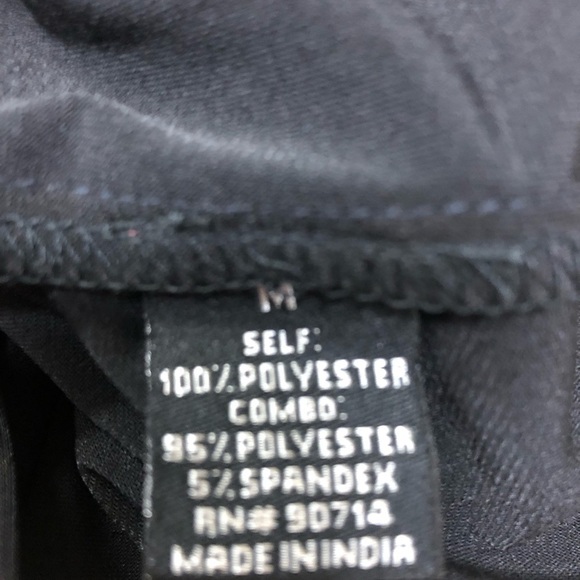 S Levine Black Flowy Dress With Cold Shoulder Sleeves Bling Details Size M NWT - Picture 8 of 8